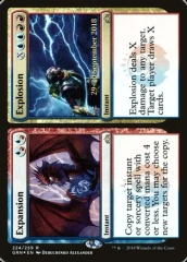 Expansion // Explosion - GRN Prerelease - Foil